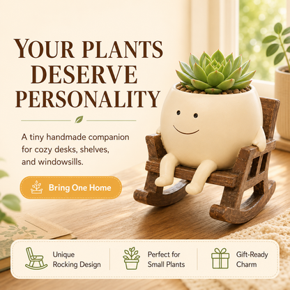 Little Ollie The Rocking Planter