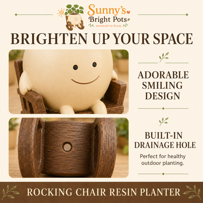 Little Ollie The Rocking Planter